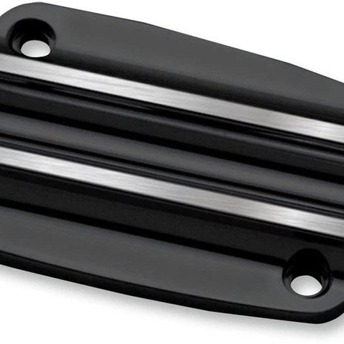 Covingtons Finned Clutch Master Cylinder Cover Black #C1177-B Harley Davidson