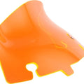 Klock Werks Ice Kolor Flare Windshield 6.5" Orange #KWW-01-0643 Harley Davidson