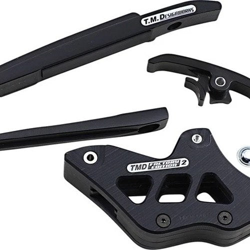 TM Designworks Baja-Rally Chain Slide-N-Guide Kit Black #KTM-225-BK KTM/Husaberg