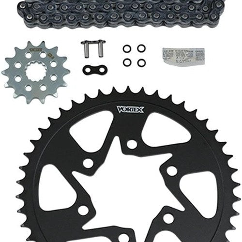 Vortex Hfrs Hyper Fast Chain & Sprocket Kit with Steel Rear 14/48T Black CK6392