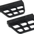 Joker Machine Serrated Passenger Floorboards Black #08-645-1B Harley Davidson