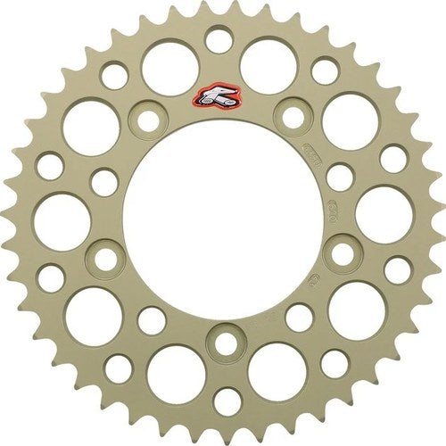 Renthal 520 Ultralight Hard Anodized Aluminum Rear Sprocket 43T #435U-520-43P-HA