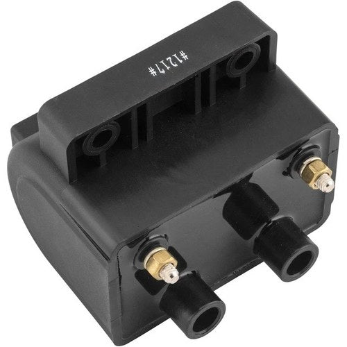 Twin Power Dual Fire Ignition Coil 3 Ohms Black #10-2029 Harley Davidson