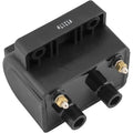 Twin Power Dual Fire Ignition Coil 3 Ohms Black #10-2029 Harley Davidson