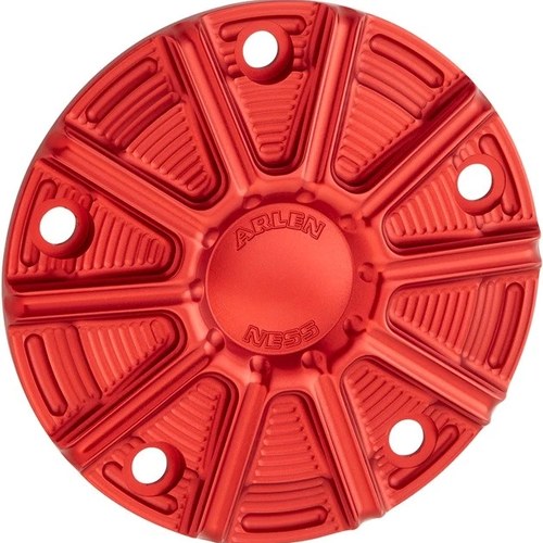 Arlen Ness 10-Gauge Points Cover Red #700-030 Harley Davidson