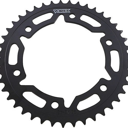 Vortex Steel Rear Sprocket 43T 520 Black #251AS-43 for Honda