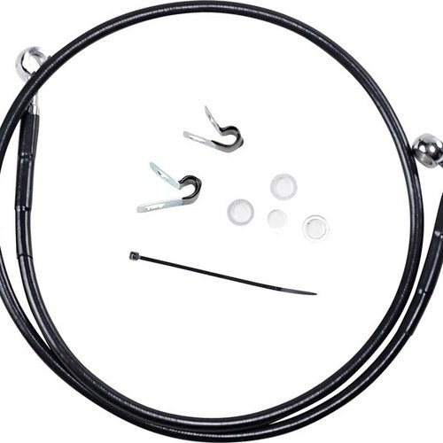 DS Vinyl Brake Line Kit Front +6" Harley Sportster XL883/XL883L Low/XL883N Iron