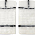 Moose Mud Radiator Cover White for Honda CRF450R 2016