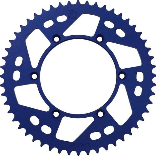 Moose Rear Aluminum Sprocket 52T Blue for Yamaha
