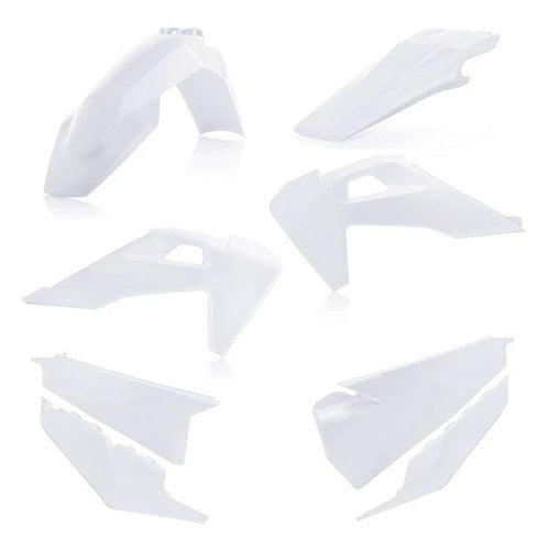 Acerbis Plastics Kit 20 White #2791556811 Husqvarna FE 501/FE 350/FE 250/FE 450