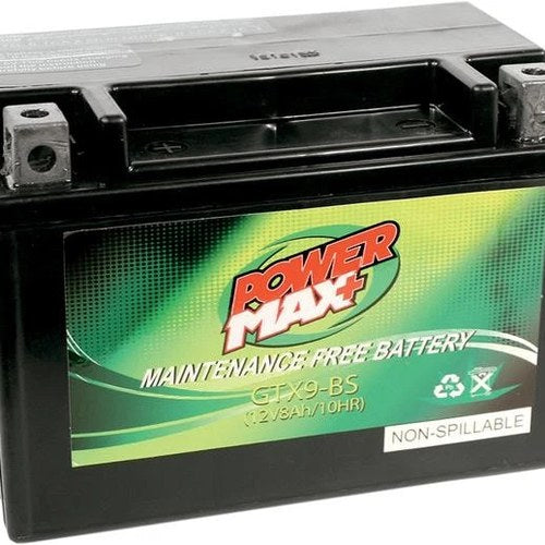 Power Max Maintenance-Free Battery YTX9-BS for Kymco/Honda Bet & Win/Elite 150