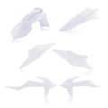 Acerbis Plastics Kit 20 White #2791566811 KTM 500 EXC-F/350 EXC-F