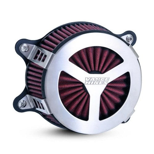 Vance & Hines VO2 Radiant Iii Air Intake Kit Brushed #71454 Harley Davidson