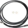 Magnum Black Pearl Hydraulic Clutch Line 82" #41482 Harley Davidson