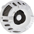 Arlen Ness Deep Cut Inverted Air Cleaner Kit Chrome #600-228 Harley Davidson