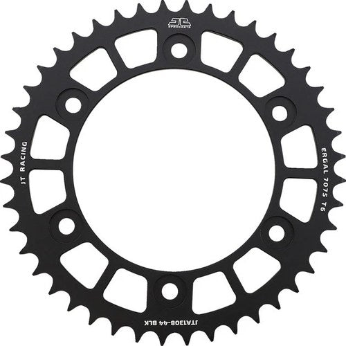 JT RaceLite Aluminum Rear Sprocket 520 44T Black #JTA1308.44BLK fits Honda