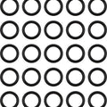 James Pushrod Cover to Cylinder Head O-Rings Rubber 25-Pack #JGI-11190