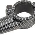 Emgo Handlebar Mirror Mount 7/8" Carbon Fiber Standard Thread