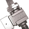 Pingel Guzzler Fuel Valve 22mm to 6AN Outlet Clear Anodized