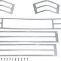 Parts Unlimited Tourbox Light Grille Set fits Honda GL1500 Gold Wing 1988-1997