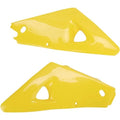 UFO Radiator Shrouds Upper RM Yellow Husqvarna CR250/CR125/WR125/WR250