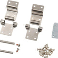 Drag Specialties Tour-Pak Hinge Kit Silver Harley Davidson