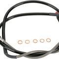 Moose Brake Line Front Stainless Steel Yamaha with Headlamp 125/250/400/426/450