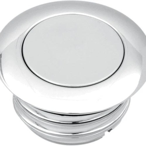 DS Pop-Up Gas Cap Vented Chrome 2.36" Harley Davidson #144625