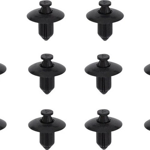 Bolt ATV/Motorcycle Bodywork Nylon Push Rivets M8 10-Pack