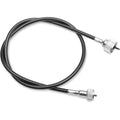 Drag Specialties Black Vinyl Front-Wheel Drive Speedometer Cable #173697