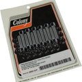 Colony Transmission Oil Pan Allen Bolt Kit Chrome #2400-12-P Harley Davidson