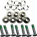 Drag Specialties Front Rotor Bolt Kit Silver #279367