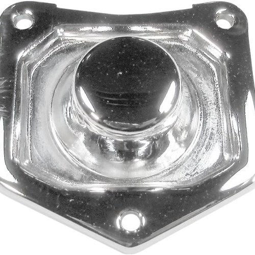 Terry Components Solenoid End Cover Chrome #555150 Harley Davidson