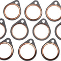 James Exhaust Gaskets Steel on Paper with Firering 10-Pack #JGI-65834-68-X