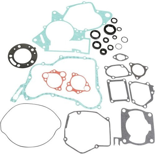 Moose Complete Gasket Set with Oil Seals Fits Honda CR 125R 1990-1997
