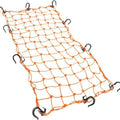 Powertye Adjustable Cargo Nets Orange 15" x 30"