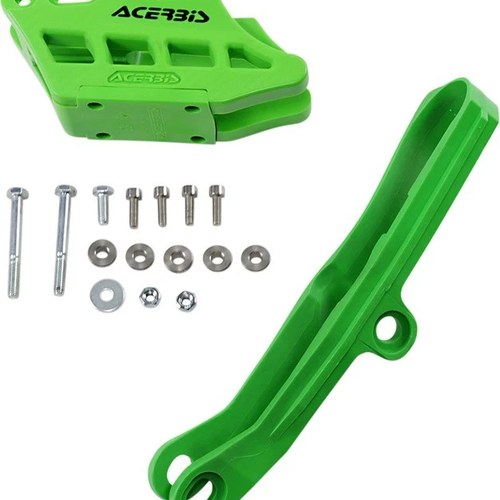 Acerbis Chain Guide 2.0 & Slider Kit Green for Kawasaki KX450F 2019
