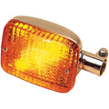 K&S DOT Turn Signal Assembly S/F Rear Chrome Amber #25-4066 for Yamaha