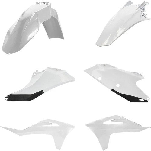 Acerbis Plastics Kit White/Black #2872781035 Gas MC 125 2021-2023