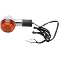K&S DOT Turn Signal Rear Right Chrome Amber for Kawasaki Vulcan 500 Ltd 90-96