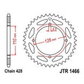 JT Steel Rear Sprocket 428 46T for Kawasaki KX65 2000-2001