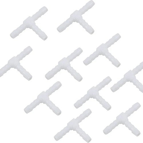 Motion Pro Tee-Shape Hose Connector for 3/16" I.D. Hose 10-Pack