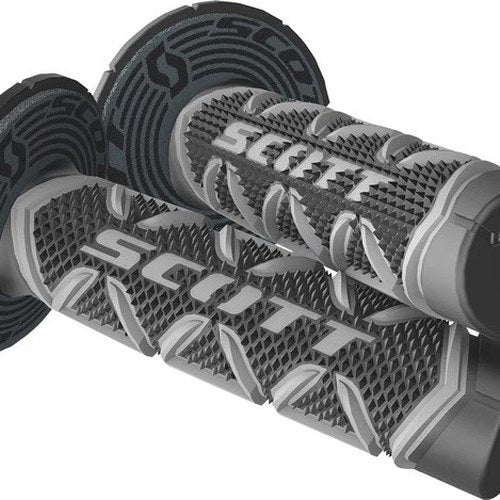 Scott Usa Diamond Full Waffle Grips Gray/Black