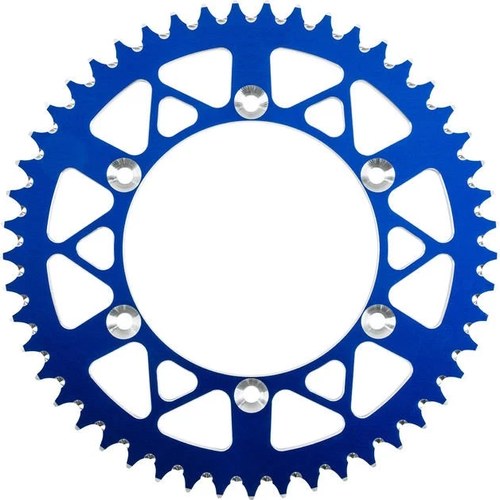 Fire Power Aluminum Rear Sprocket 520 48T Blue #208-48 Blu for Yamaha