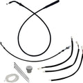 Fat Baggers EZ Install Cable/Line Kit for 12" Ape Bars Black #149012-B