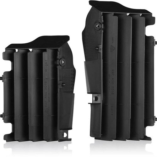 Acerbis Radiator Louvers Black #2985040001 for Kawasaki KX450 4-Stroke 2024