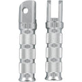 Emgo Footpegs Front Silver #50-11241 Yamaha