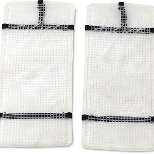 Moose Mud Radiator Cover White Husqvarna TC 250 2003-2019
