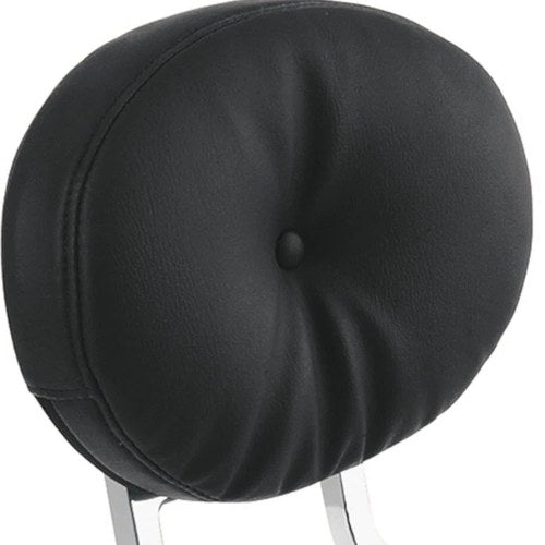 Drag Specialties Pillow-Style Oval Pad for Square Sissy Bars Black