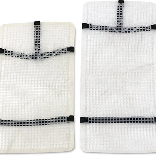 Moose Mud Radiator Cover White for Suzuki RM-Z450 2004-2026